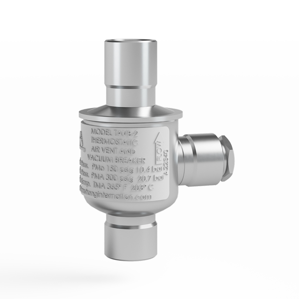Stainless Steel Thermostatic Air Vent/Vacuum Breaker – TAVB-2/TAVB-3