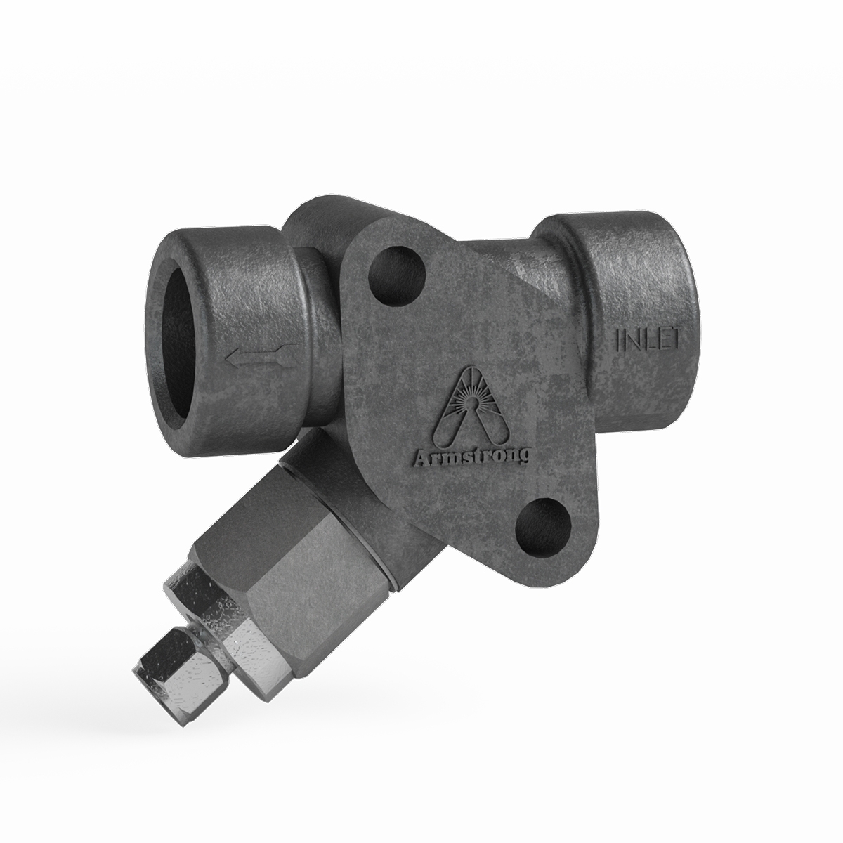 Conector universal de aço inoxidável com filtro integrado — IS-2